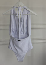 Load image into Gallery viewer, Pure White One-Piece Swimsuit
